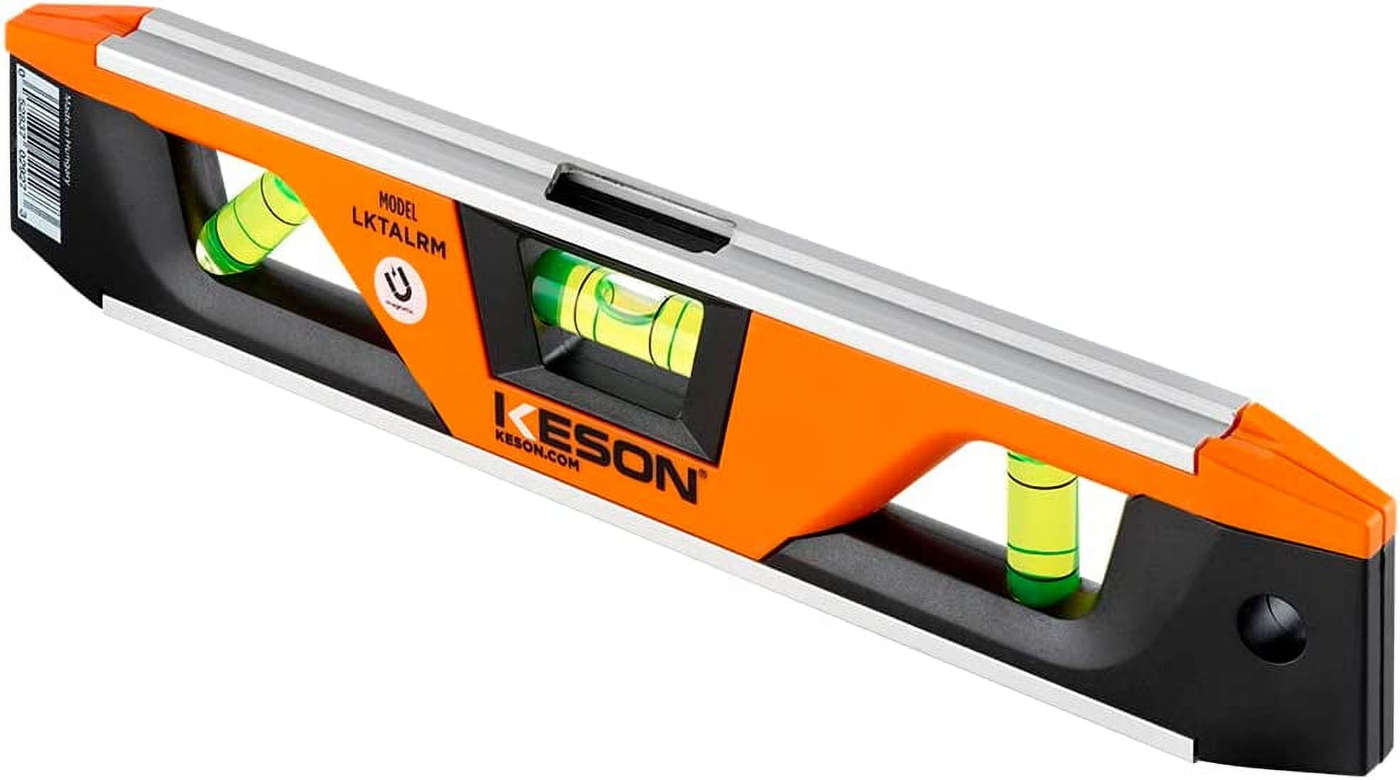 Keson Torpedo Level, 9-Inch, Magnetic, Black/Orange - Walmart.com