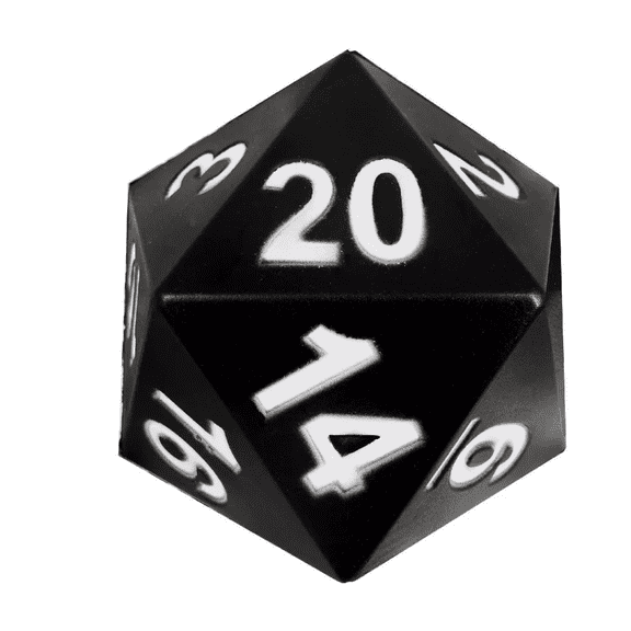 Kess Jumbo Foam D20 Dice Game