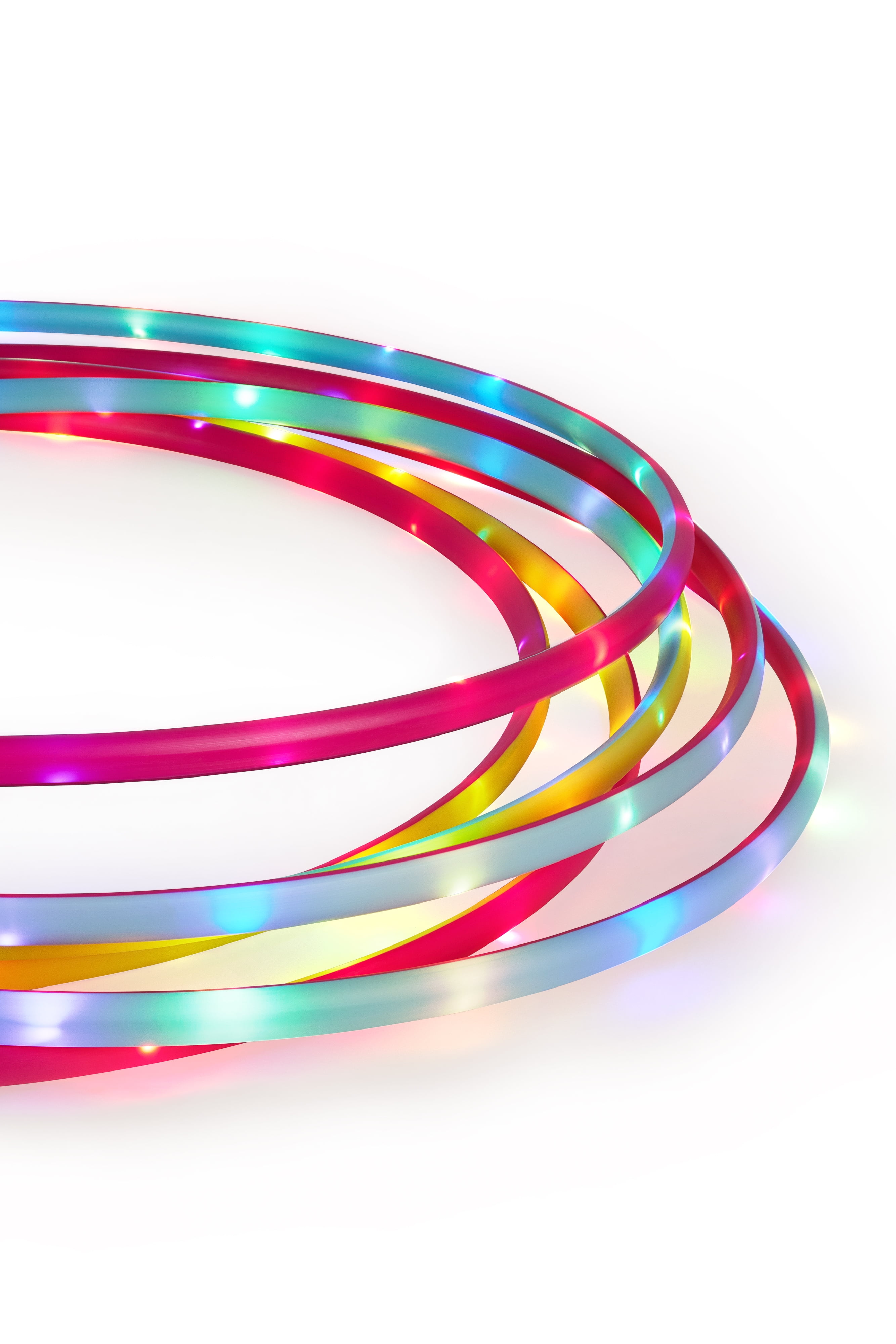 Led Luminous Sports Ring Detachable Performance Hula Hoop Colorful