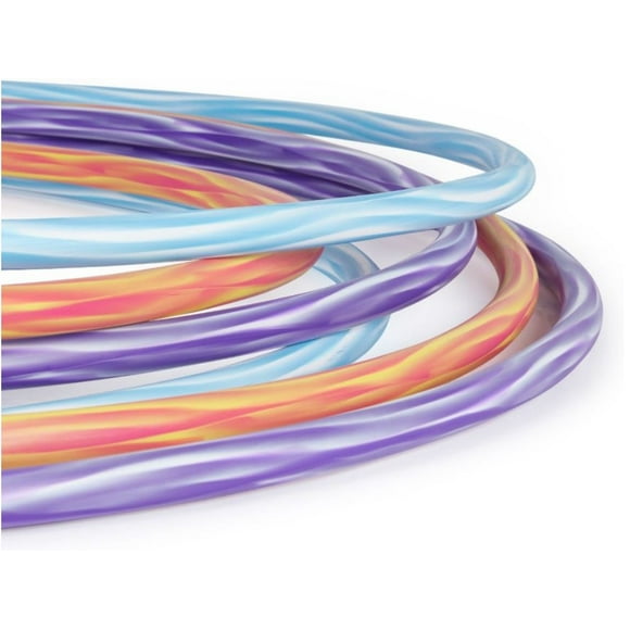 Kess Tie-Dye Sport Hula Hoop 1 Pack, for Kids Ages 6 and Up