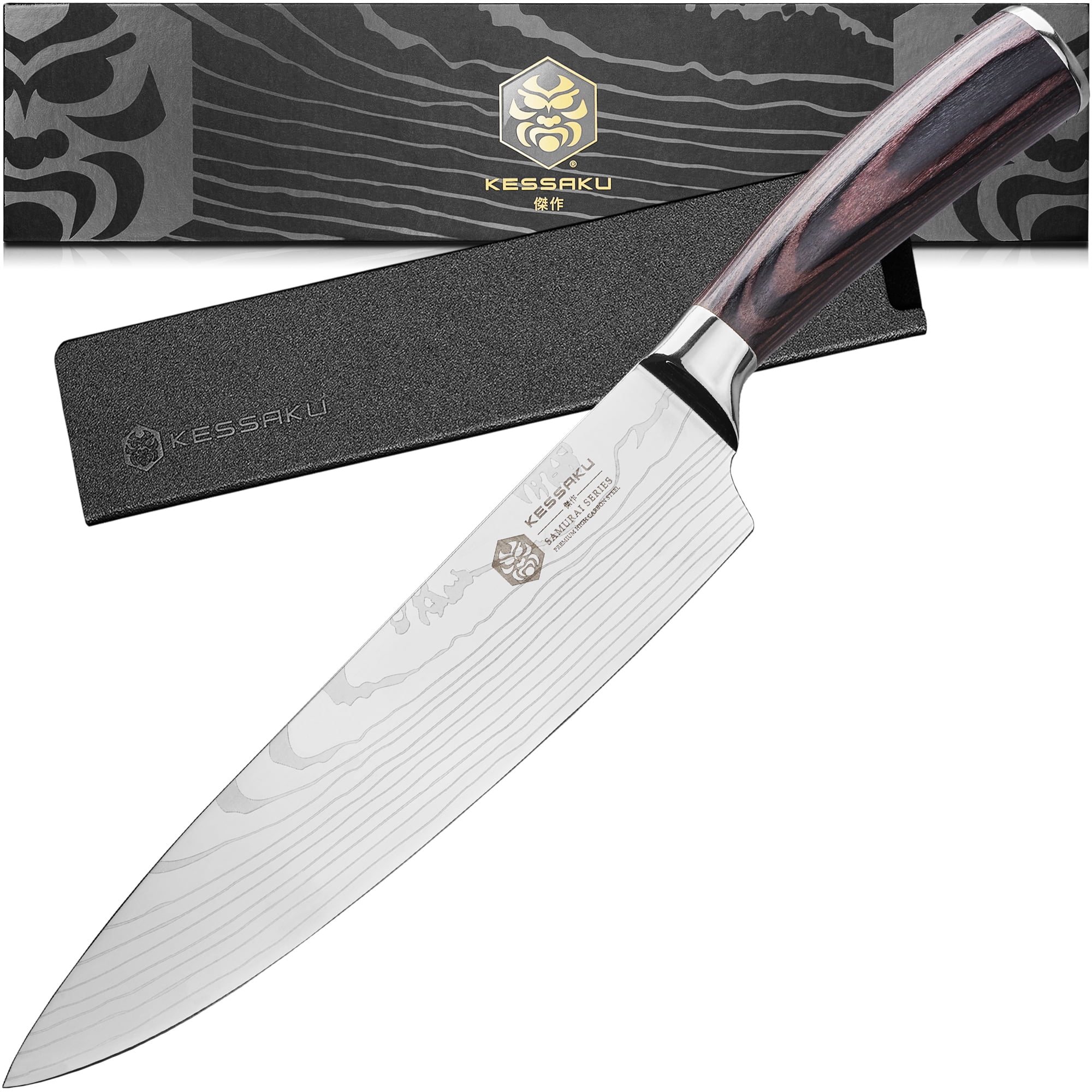 https://i5.walmartimages.com/seo/Kessaku-Chef-Knife-8-inch-Samurai-Series-Razor-Sharp-Kitchen-Knife-Forged-7Cr17MoV-High-Carbon-Stainless-Steel-Wood-Handle-with-Blade-Guard_0cd4185a-1763-480b-8258-c5b2824bf4f5.0a417e6d6a43581db7d3a80cc40c74ea.jpeg
