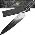 thumbnail image 1 of Kessaku Chef Knife - 9.5 inch - Damascus Dynasty Series - Razor Sharp Kitchen Knife - Forged 67-Layer Japanese AUS-10V High Carbon Stainless Steel - G10 Garolite Handle with Blade Guard, 1 of 12