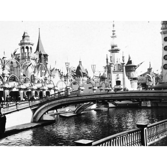 Kessler Coney Island Park Nyc Vintage Photograph Extra Large XL Wall Art Poster Print