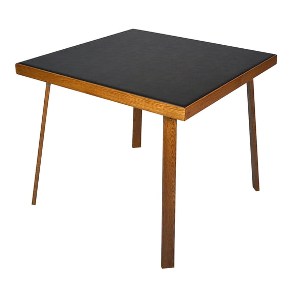 Kestell Furniture 35" Red Oak Folding Card Table