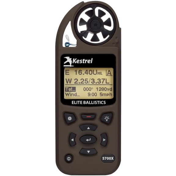 Kestrel 5700X Elite Weather Meter with Applied Ballistics, Berry Compliant, Flat Dark Earth