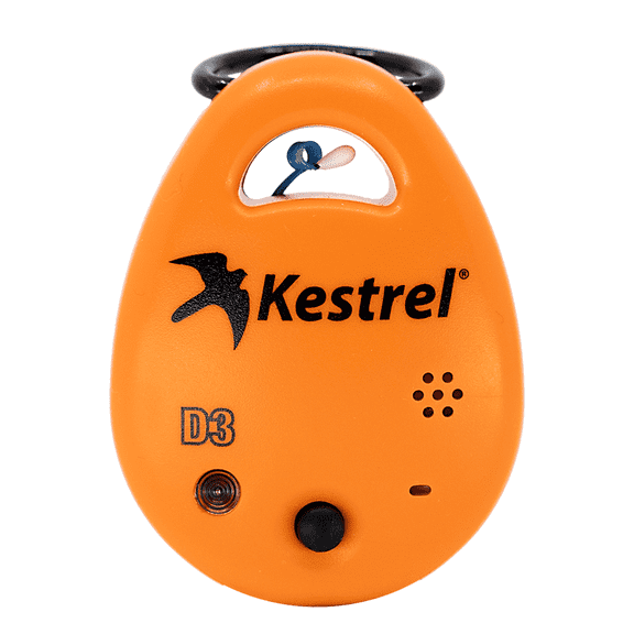 Kestrel Drop D3FW Fire Weather Monitor, Orange
