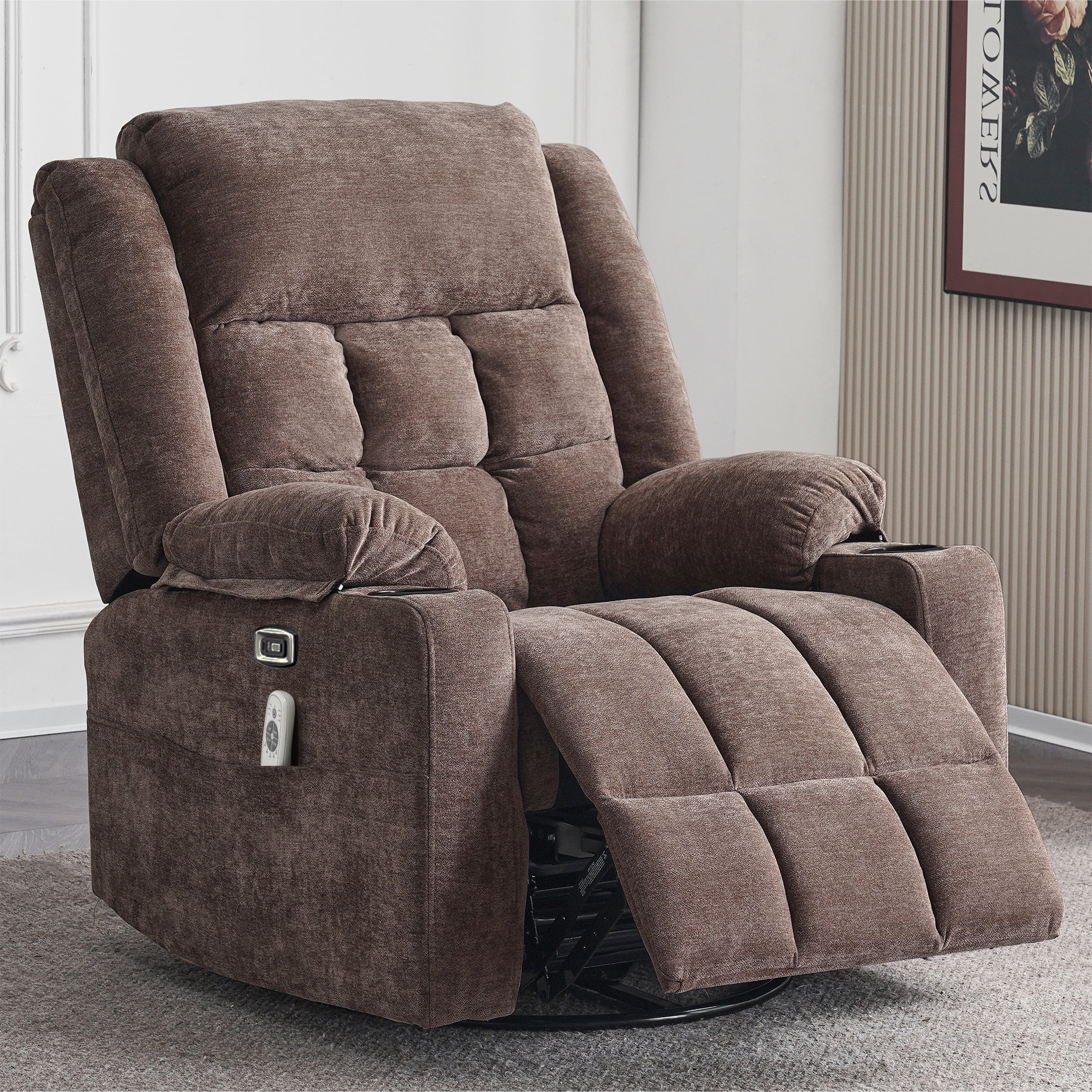 Rocking recliner best sale massage chair