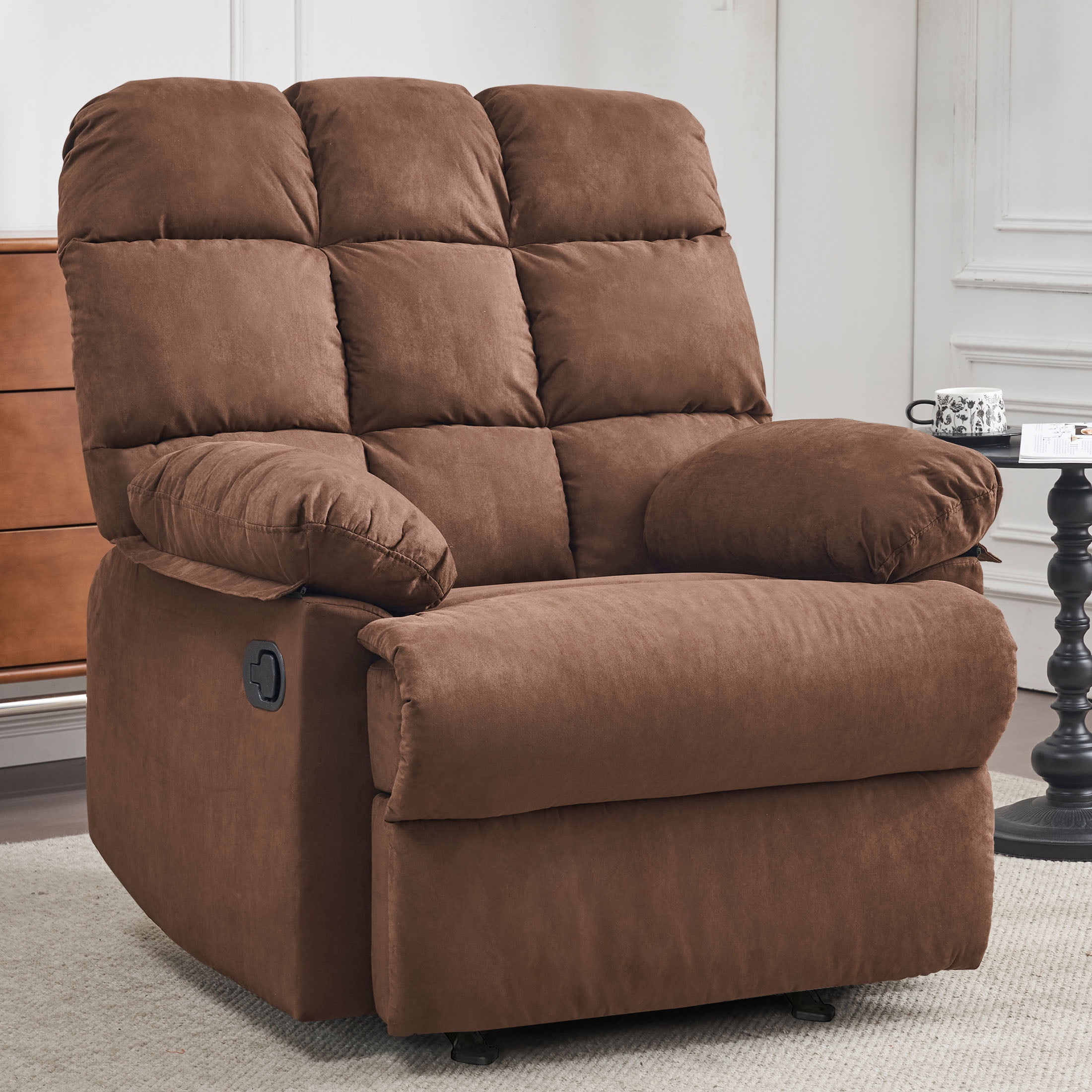 Brown Walmart Rocker Recliner Ketaiyou Rocker Recliner Chair For