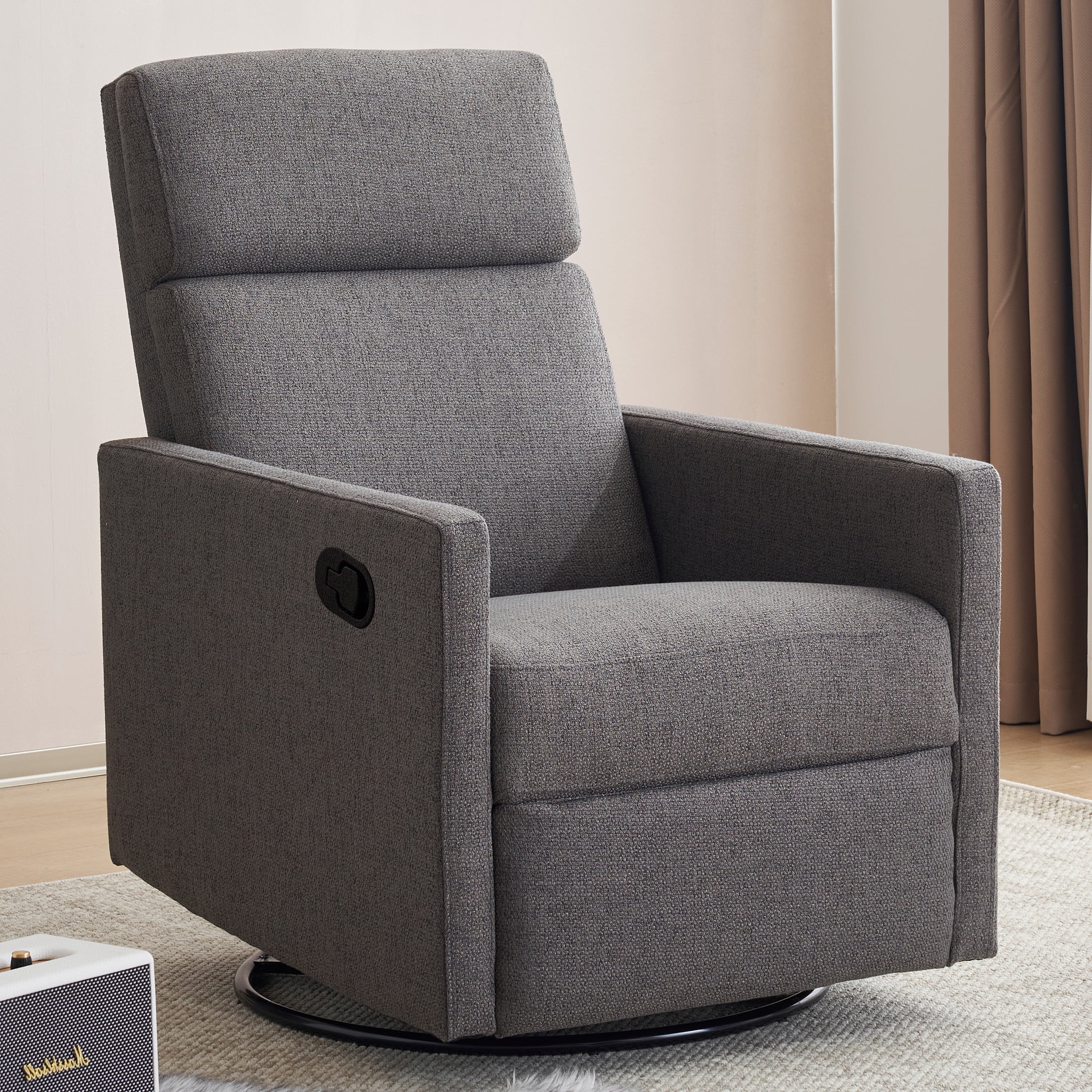 Ketaiyou Swivel Rocking Recliner Chair for Adults, Rocker Nursery