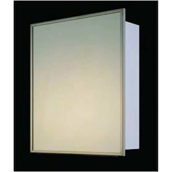 Polished Edge Ketcham 173 16 x 30 Fully Recessed Mirrored Bathroom Medicine