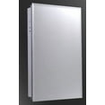 thumbnail image 1 of Stainless Steel Frame Ketcham 127-SM 18 x 24 Surface Mounted Mirrored Bathroom Medicine Cabinet, 1 of 2