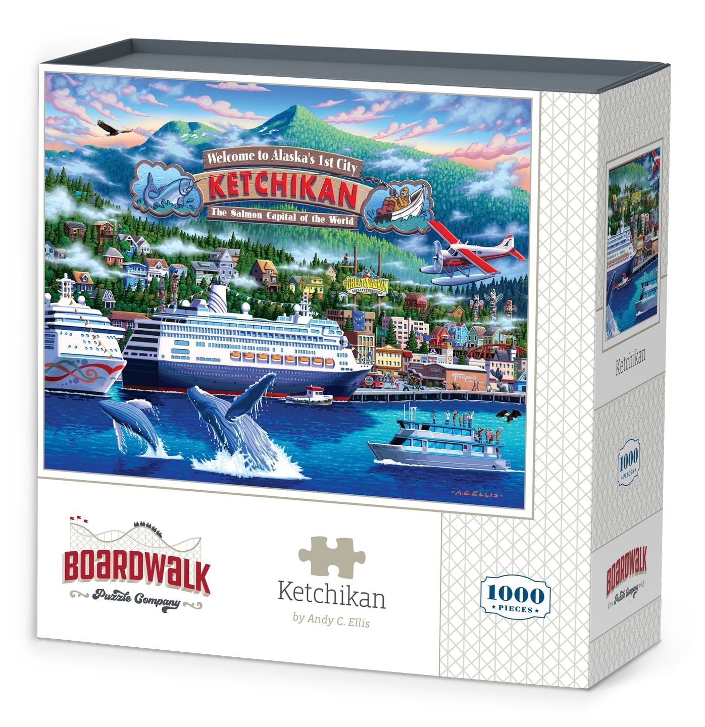 Ketchikan - 1000 Piece Boardwalk Jigsaw Puzzle