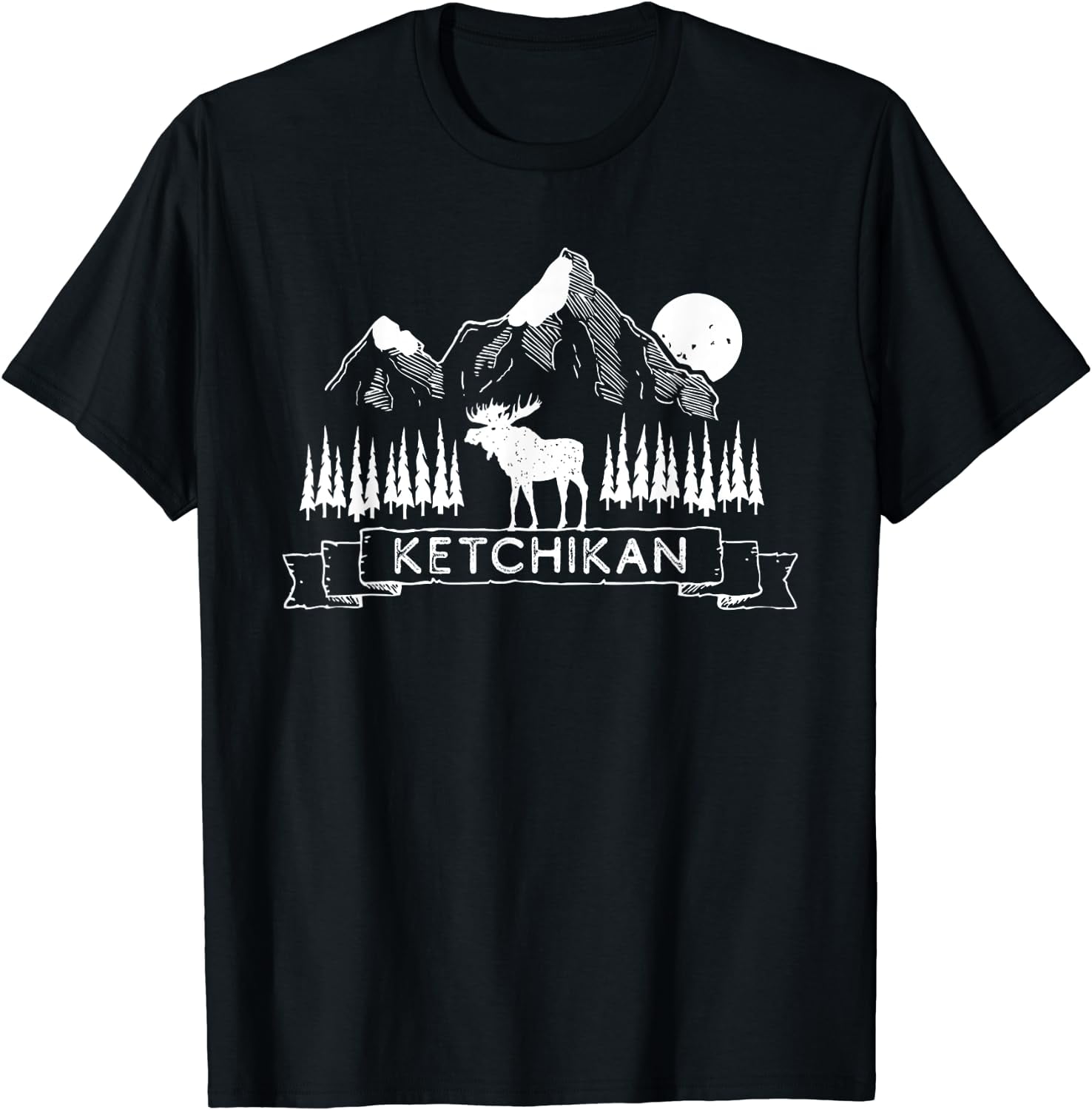 Ketchikan Alaska Ketchikan Alaska Moose Gift Ketchikan TShirt
