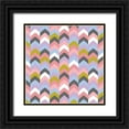 thumbnail image 1 of Ketchum, Nicole 15x15 Black Ornate Wood Framed with Double Matting Museum Art Print Titled - Arrows III, 1 of 4