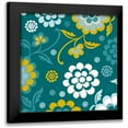 thumbnail image 1 of Ketchum, Nicole 20x20 Black Modern Framed Museum Art Print Titled - Emerald Forest II, 1 of 5