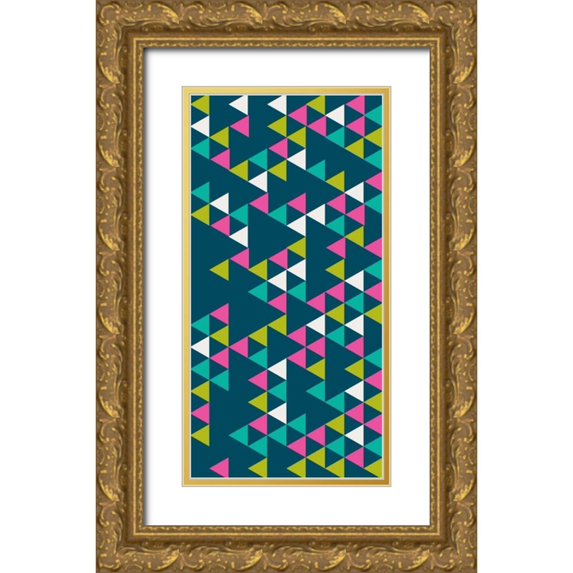 Ketchum, Nicole 9x14 Gold Ornate Wood Framed with Double Matting Museum Art Print Titled - Bunting III