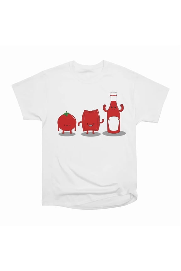 Ketchup Evolution T-Shirt Tee Gift For Him Merch For Her Apparel For Friend