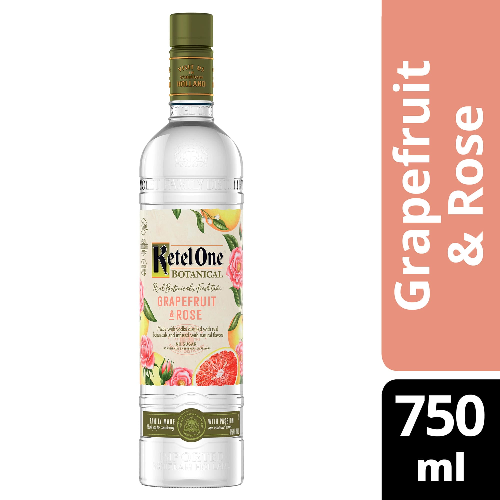 Ketel One Botanical Grapefruit & Rose Vodka Distilled with Real