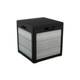 thumbnail image 1 of Keter Denali 30 Gallon Durable Gallon Durable Resin Outdoor Deck Box Storage Organization, Grey, 1 of 14