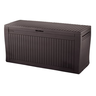 訳アリ特価　KETER DECK BOX ケター 454L 数量限定特価 即納 Keter ケター ブライトウッド 多目的収納