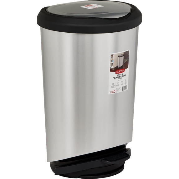 Keter Curver Tondo Step Trash Bin - Single Pack