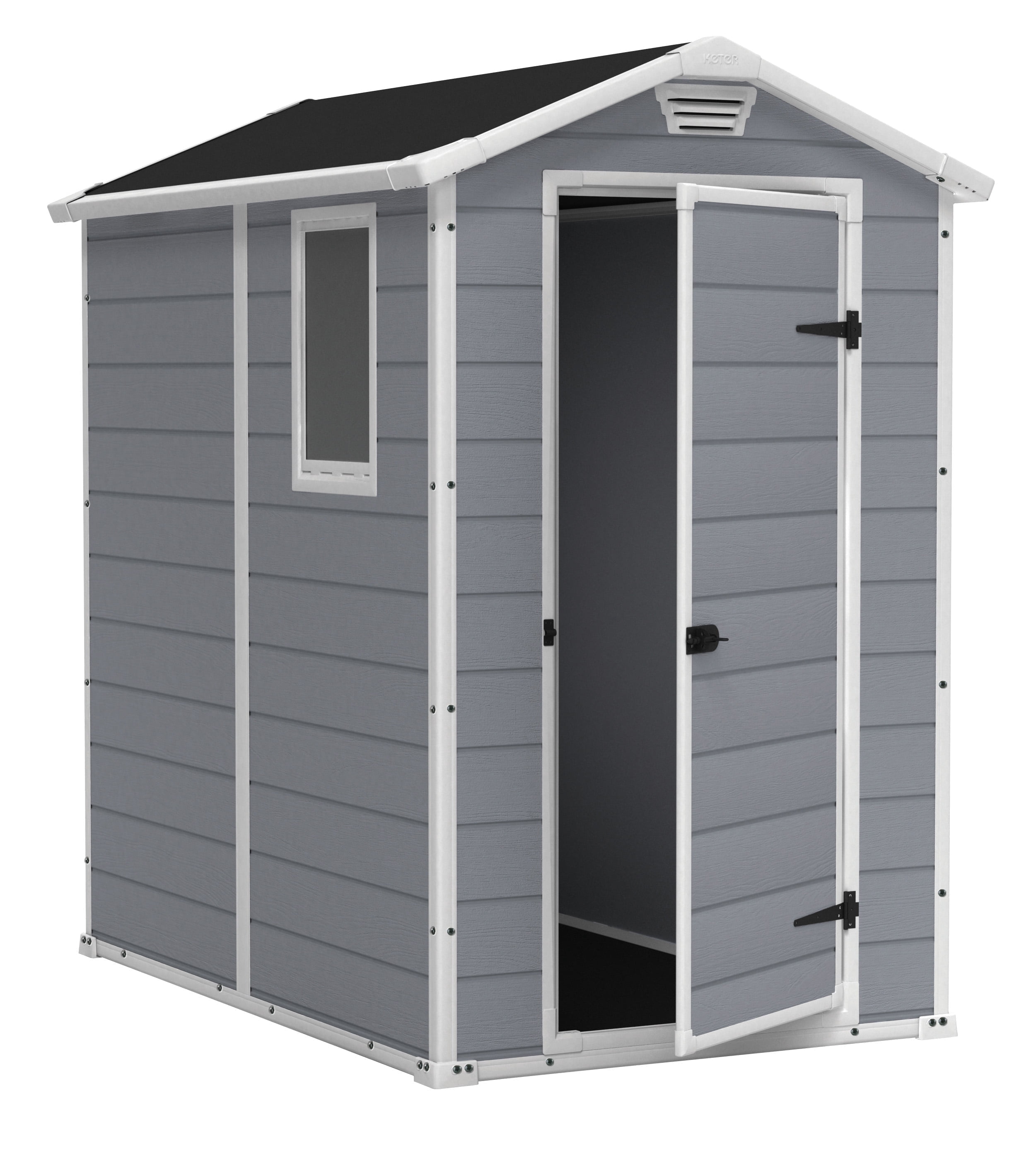 Manor Resin Outdoor Storage Shed Kit