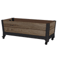 thumbnail image 1 of Keter Mobile 24 Gallon Garden Planter - Perfect for Growing Fresh Vegetables, Flowers and Herbs, Walnut, 1 of 5