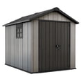 thumbnail image 1 of Keter Oakland 7 ft. 6 in. W x 9 ft. 5 in. D Plastic Storage Shed, 1 of 4