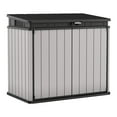 thumbnail image 1 of Keter Premier XL Outdoor All Weather Patio Garden Storage Shed, Light Grey, 1 of 5