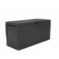 thumbnail image 1 of Keter Samoa 70 Gallon Durable Resin Outdoor Deck Box Storage Organization, Gray, 1 of 8