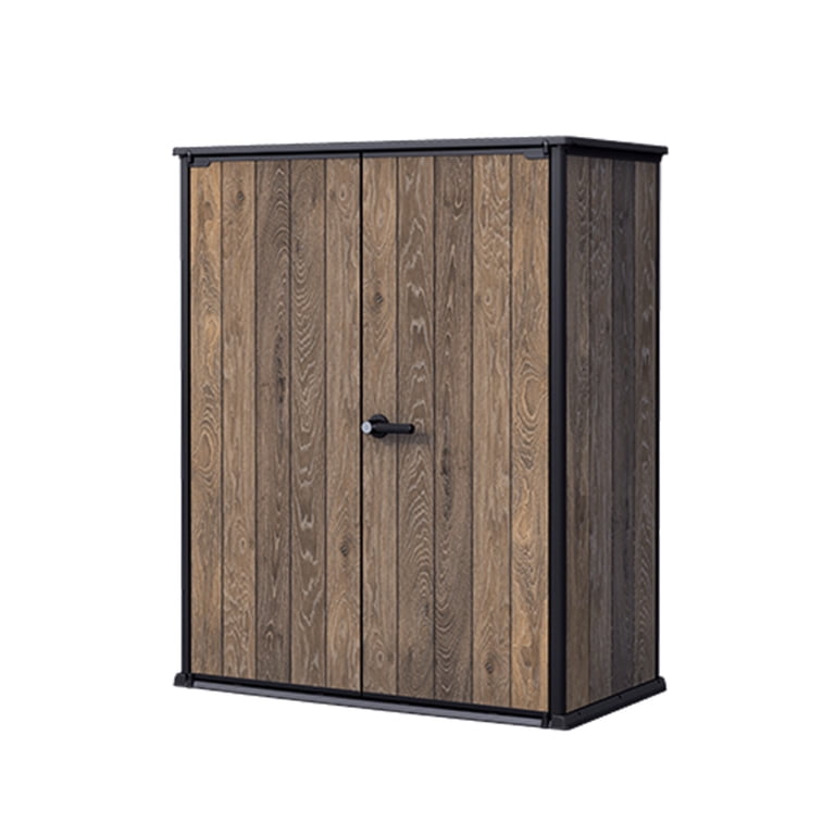 Keter Signature Vertical Durable Resin Outdoor Storage Shed With