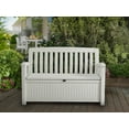 thumbnail image 1 of Keter Storage Bench 60 Gallon Deck Box Outdoor Furniture Seating, 1 of 9