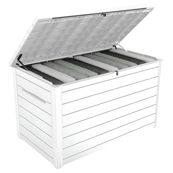 Keter 230-Gallon Deck Box, White