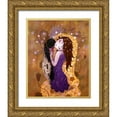 thumbnail image 1 of Ketner, Jeremiah 26x32 Gold Ornate Wood Framed with Double Matting Museum Art Print Titled - After the Kiss, 1 of 4