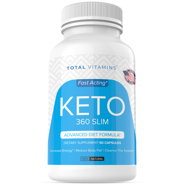 Keto 360 Slim Diet Pills Weight Loss Fat Burner Ultra Fast Pure Keto