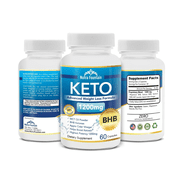 Keto Advanced BHB MCT ACV Formula - 1200mg 60 Capsules