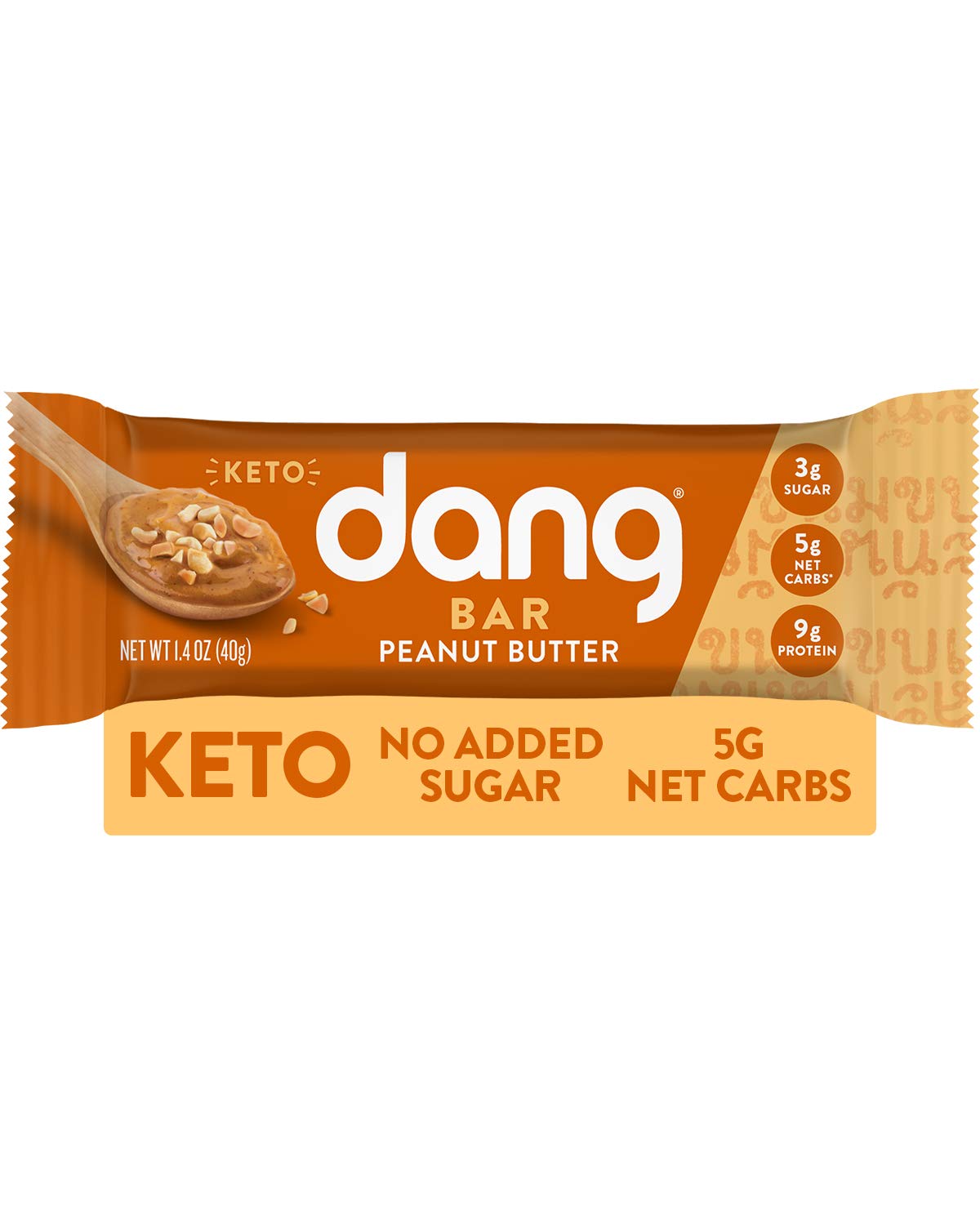 Keto Bar Butter 12 Pack Keto Certified, Vegan, Low Carb, Low
