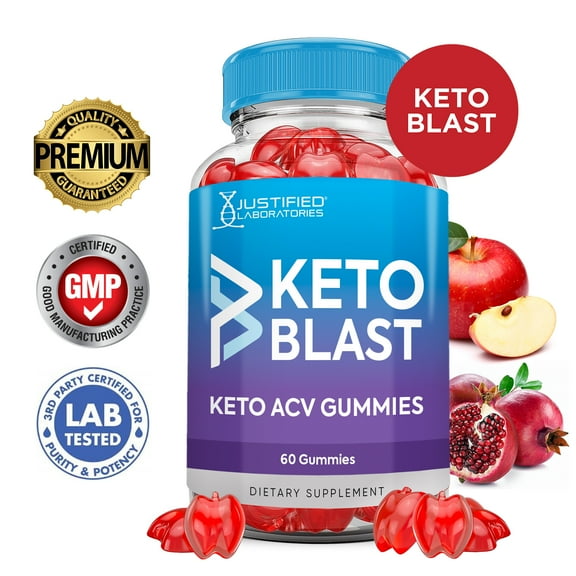 Keto Blast ACV Gummies 1000MG Dietary Supplement 60 Gummys