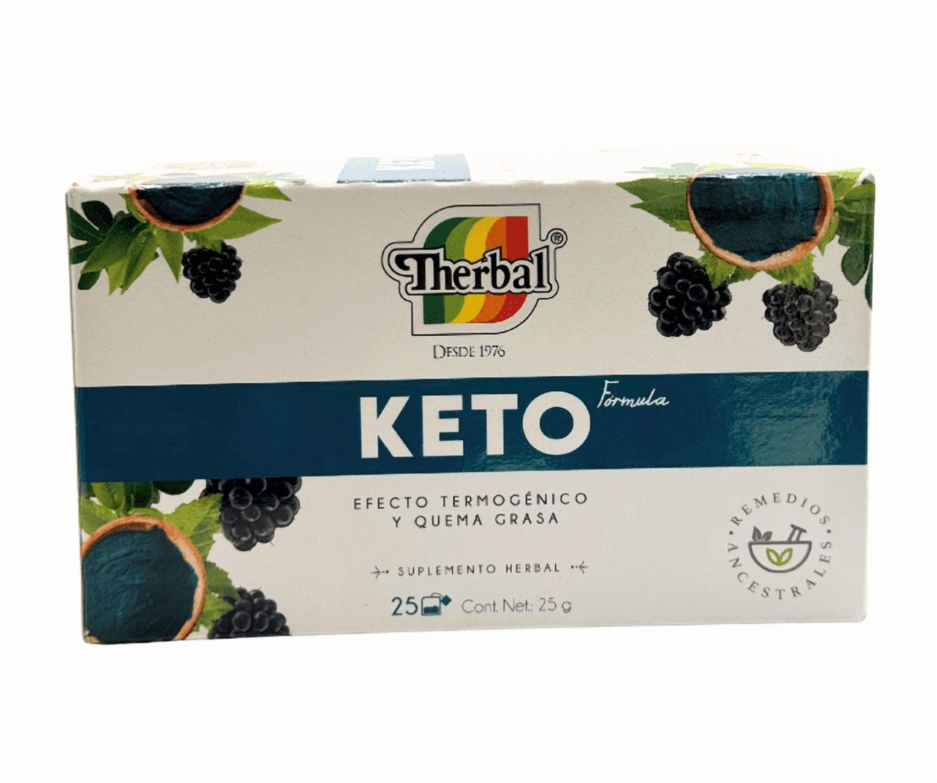 Keto Blend Tea Bags- 25 Count/ Detoxifies and Burns Fat/ Non-GMO/ 100% ...