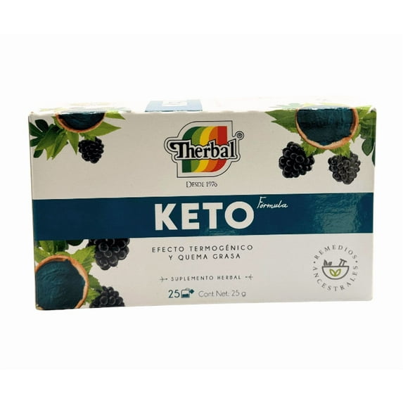Keto Blend Tea Bags- 25 Count/ Detoxifies and Burns Fat/ Non-GMO/ 100% Natural/ Gluten Free