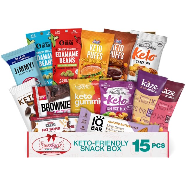Keto Box MMF7 Keto Food Diet Low Carb Variety Pack Mix with Slimfast