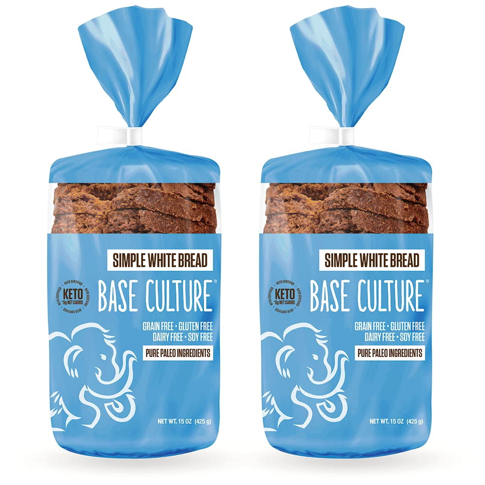 Keto Bread Simple White Breads, 100 Paleo, Gluten , Grain , NonGMO