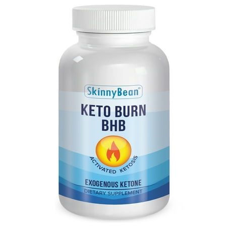 Keto Burn BHB with Exogenous Ketones Concentrated Capsules for Effortless Fat Burning by Skinny Bean