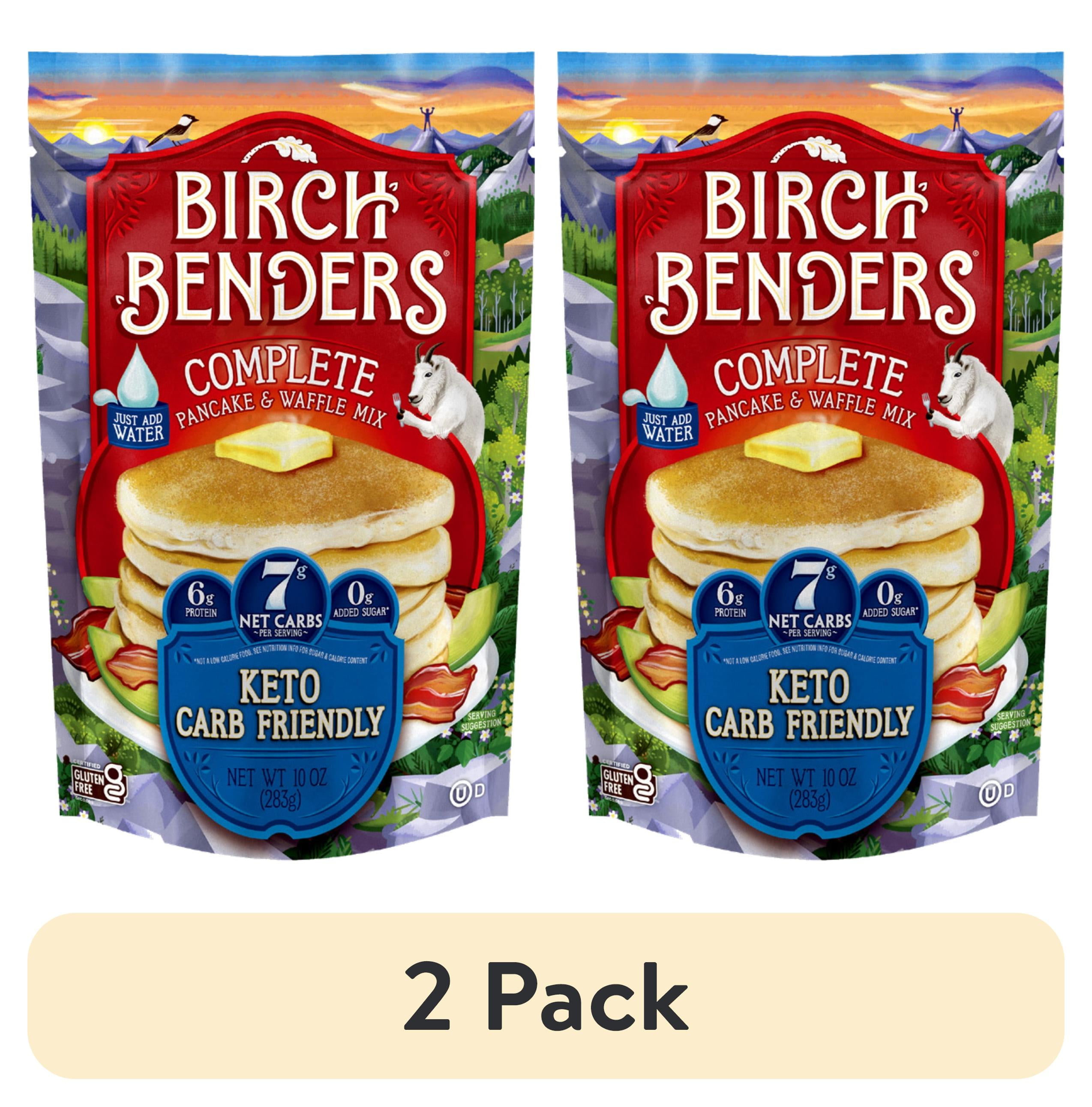 (2 pack) Keto Carb Friendly Pancake & Waffle Mix, 10oz