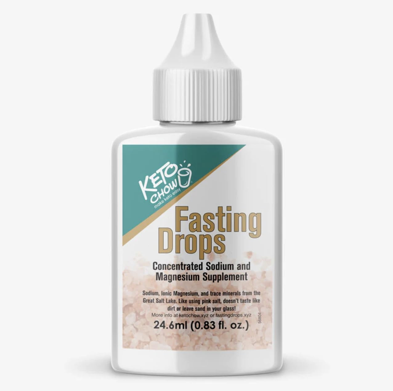 Keto Chow Fasting Drops Sodium and Ionic Magnesium Fasting Supplement