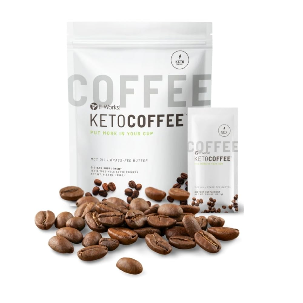 Keto Coffee Drink for Sustained Energy, Focus, and Weight Loss Support
