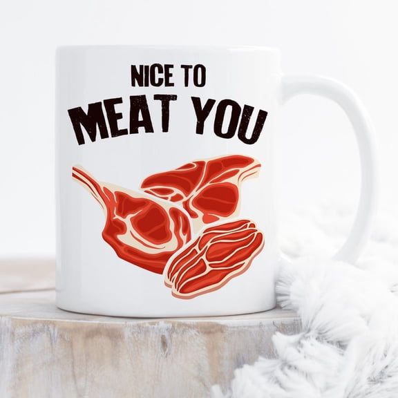 Keto Coffee Mug, Funny C1Arnivore Gift, Paleo Cup, Ketogenic, Ketosis, Meat Lover, Bacon Lover BBQ Lover Low C1Arb Diet LCHF Gift For Him, Her