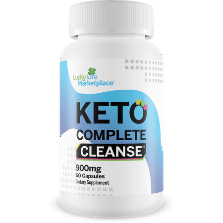 Keto Complete Cleanse - Natural Keto Cleanse Supplement - Support Reduced Inflammation & Bloating - Promote Full Body Cleanse, Liver Cleanse, Colon Cleanse - Aid Energy Levels - Help Cleanse & Detox