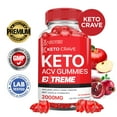 thumbnail image 1 of Keto Crave Extreme ACV Gummies 2000mg Dietary Supplement 60 Gummys, 1 of 5