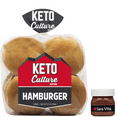 thumbnail image 1 of Keto Culture Hamburger Buns, 12 oz, 8 Count, 1 of 6